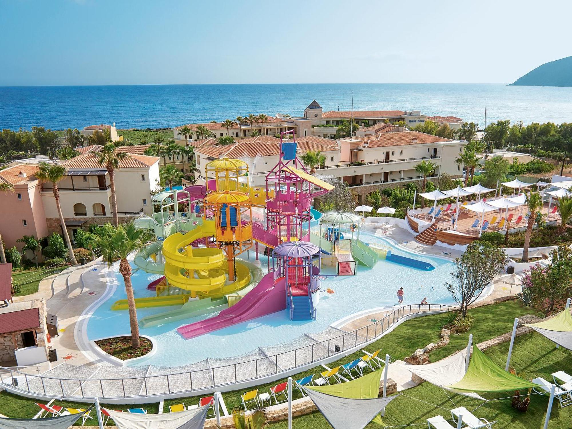 Grecotel Marine Palace & Aqua Park Rétino Exterior foto