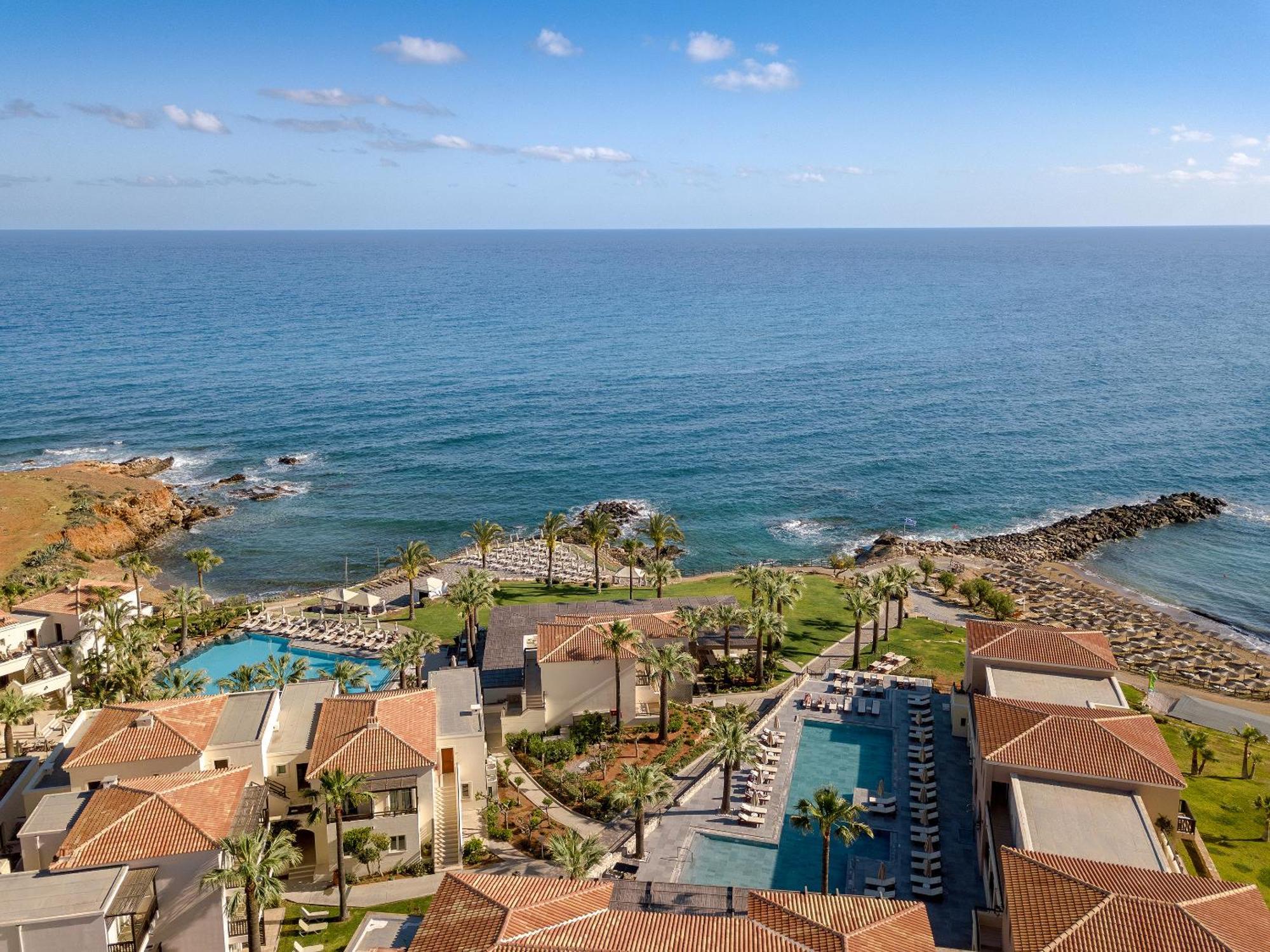 Grecotel Marine Palace & Aqua Park Rétino Exterior foto